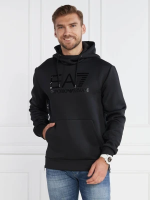EA7 Bluza | Regular Fit czarny