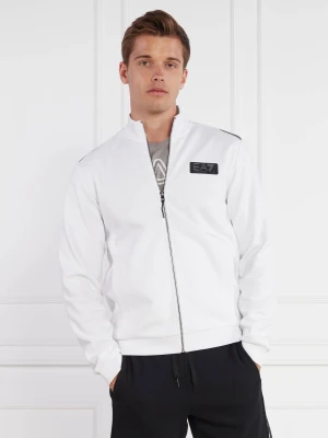 EA7 Bluza | Regular Fit biały