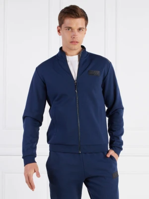 EA7 Bluza | Regular Fit granatowy