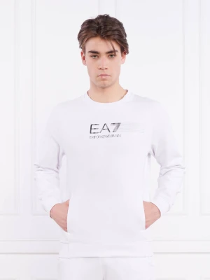 EA7 Bluza | Regular Fit biały