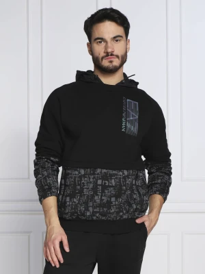 EA7 Bluza | Regular Fit czarny