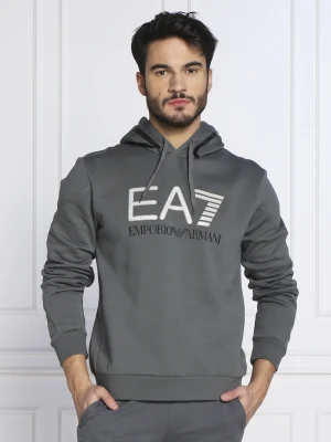 EA7 Bluza | Regular Fit szary