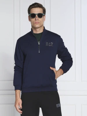 EA7 Bluza | Regular Fit granatowy