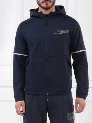 EA7 Bluza | Regular Fit granatowy