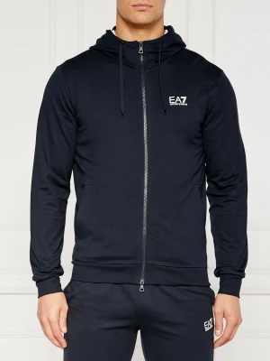 EA7 Bluza | Regular Fit granatowy