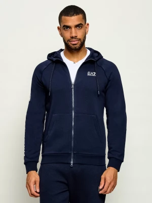 EA7 Bluza | Regular Fit granatowy