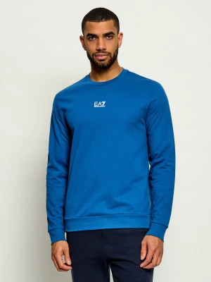 EA7 Bluza | Regular Fit niebieski
