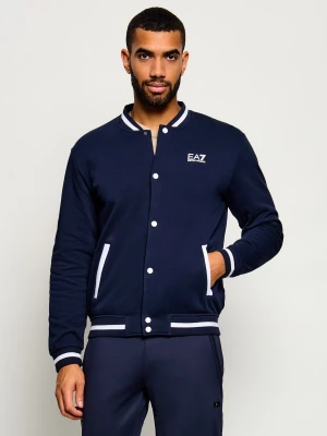 EA7 Bluza | Regular Fit granatowy
