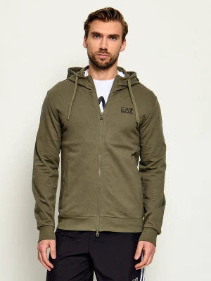 EA7 Bluza | Regular Fit zielony
