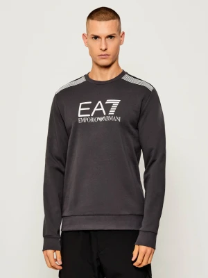 EA7 Bluza | Slim Fit grafitowy