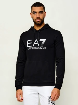 EA7 Bluza | Slim Fit czarny
