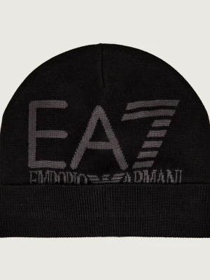 EA7 Czapka czarny
