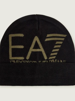 EA7 Czapka czarny