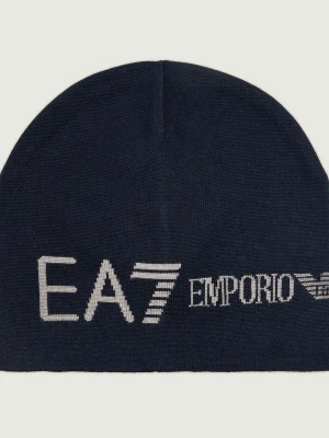 EA7 Czapka granatowy