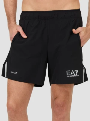EA7 Czarne męskie kąpielówki Bermudas, Rozmiar XL EA7 Emporio Armani
