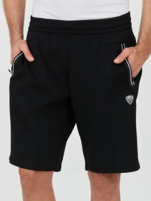 EA7 Czarne męskie spodenki, Rozmiar L EA7 Emporio Armani