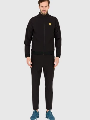 EA7 Czarny męski dres, Rozmiar S EA7 Emporio Armani