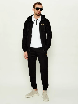 EA7 Dres | Regular Fit czarny