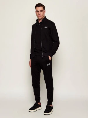 EA7 Dres | Regular Fit czarny