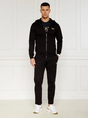 EA7 Dres | Regular Fit czarny