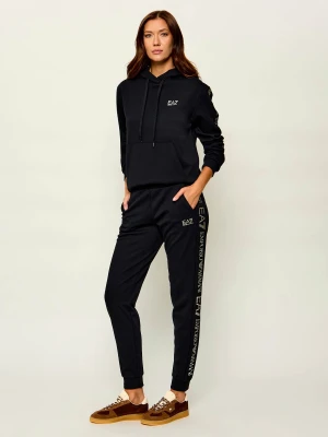 EA7 Dres | Regular Fit czarny