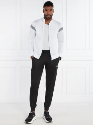 EA7 Dres | Regular Fit biały