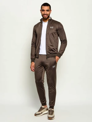 EA7 Dres | Regular Fit brązowy