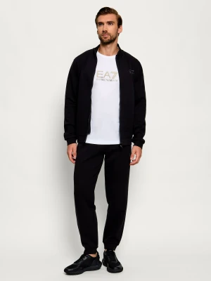 EA7 Dres | Regular Fit czarny