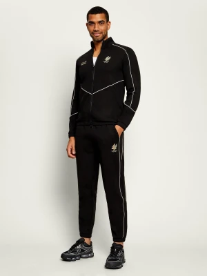 EA7 Dres | Regular Fit czarny
