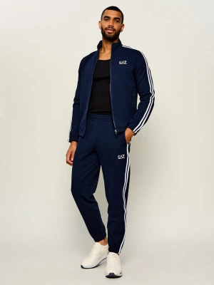 EA7 Dres | Regular Fit granatowy