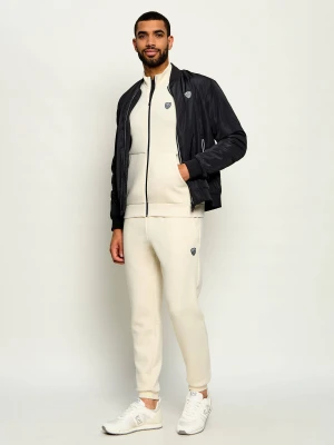 EA7 Dres | Regular Fit kremowy