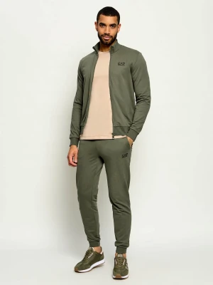 EA7 Dres | Regular Fit zielony