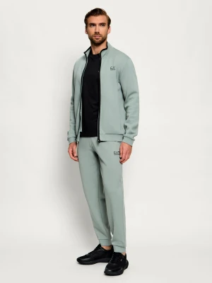 EA7 Dres | Regular Fit zielony
