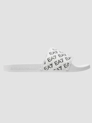 EA7 EMPORIO ARMANI Białe klapki, Rozmiar 38