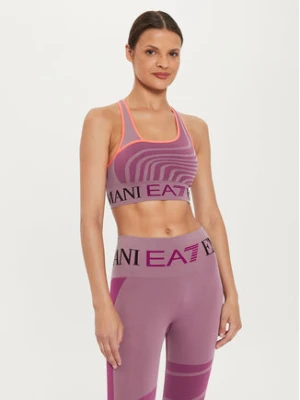 EA7 Emporio Armani Biustonosz sportowy 6DTH51 TJDGZ 2305 Fioletowy