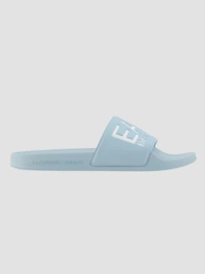 EA7 EMPORIO ARMANI Błękitne klapki Flip flops