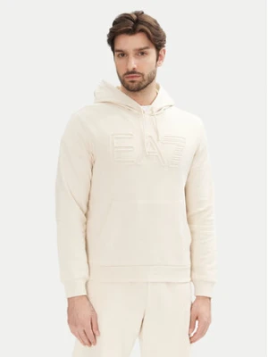 EA7 Emporio Armani Bluza 7M000152 AF10432 U1079 Écru Regular Fit