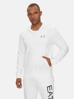EA7 Emporio Armani Bluza 7M000568 AF13512 M0003 Biały Regular Fit