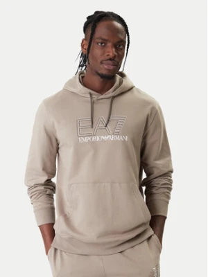 EA7 Emporio Armani Bluza 7M001313 AF13512 U6167 Beżowy Regular Fit