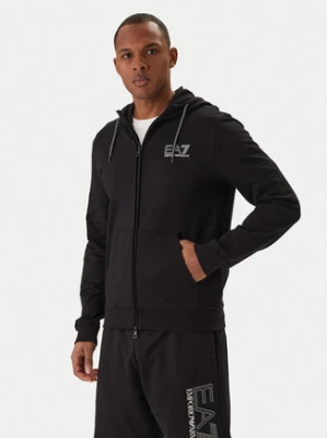 EA7 Emporio Armani Bluza 7M001314 AF13512 Czarny Regular Fit