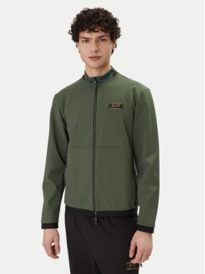 EA7 Emporio Armani Bluza 7M001334 AF16658 U7260 Zielony Regular Fit