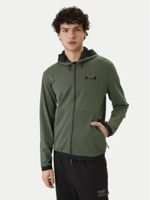 EA7 Emporio Armani Bluza 7M001335 AF16658 U7260 Zielony Regular Fit