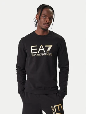 EA7 Emporio Armani Bluza 7M002278 AF22266 MC004 Czarny Regular Fit