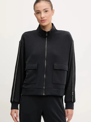 EA7 Emporio Armani bluza damska kolor czarny gładka AF12643.7W000171
