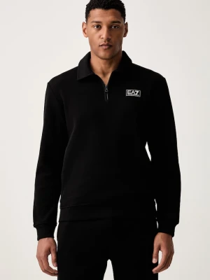 EA7 Emporio Armani bluza męska bawełniana czarny