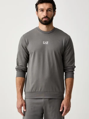 EA7 Emporio Armani bluza męska bawełniana szary