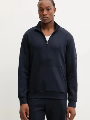EA7 Emporio Armani bluza męska kolor granatowy gładka AF13790.7X000130