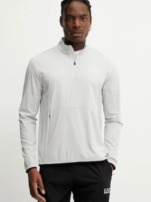 EA7 Emporio Armani bluza treningowa męska kolor szary gładka AF13137.7M000070