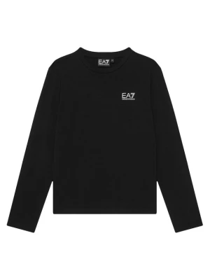 EA7 Emporio Armani Bluzka 7G000138 AF10373 MC001 Czarny Regular Fit