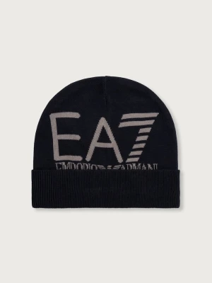 EA7 Emporio Armani czapka beanie granatowy